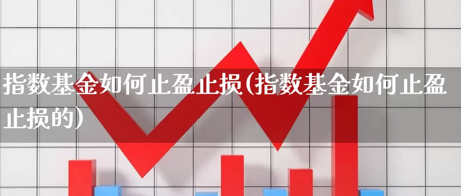 指数基金如何止盈止损(指数基金如何止盈止损的)_https://www.chizhuzhu.com_期货直播室_第1张