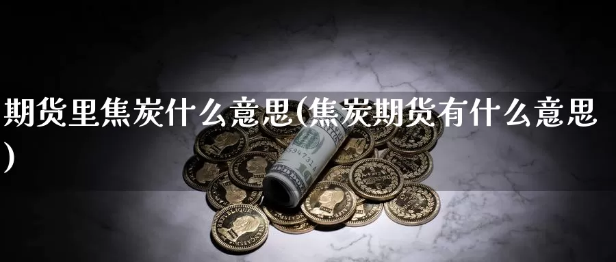 期货里焦炭什么意思(焦炭期货有什么意思)_https://www.chizhuzhu.com_期货行情_第1张